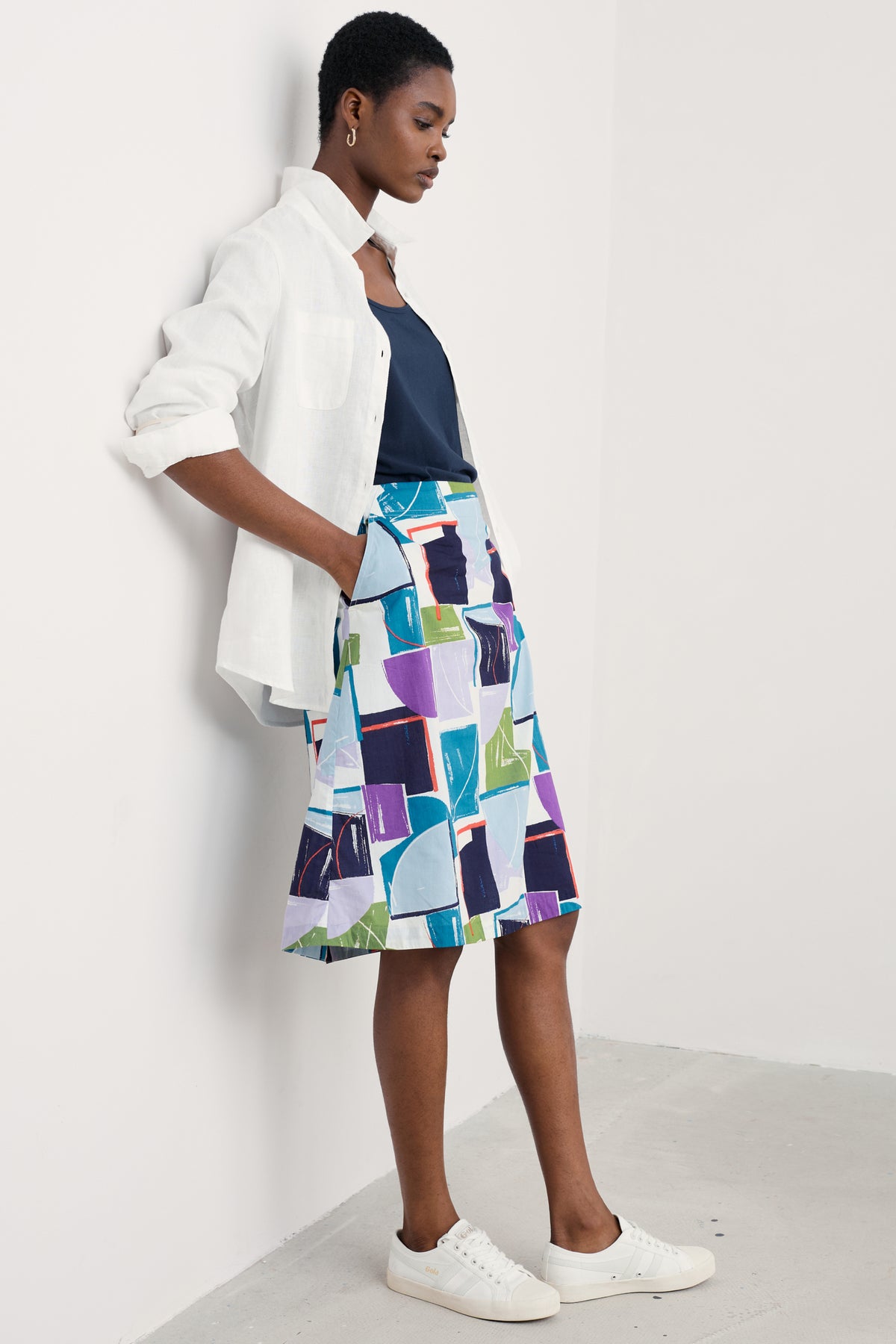 Paint Pot Organic Cotton Skirt