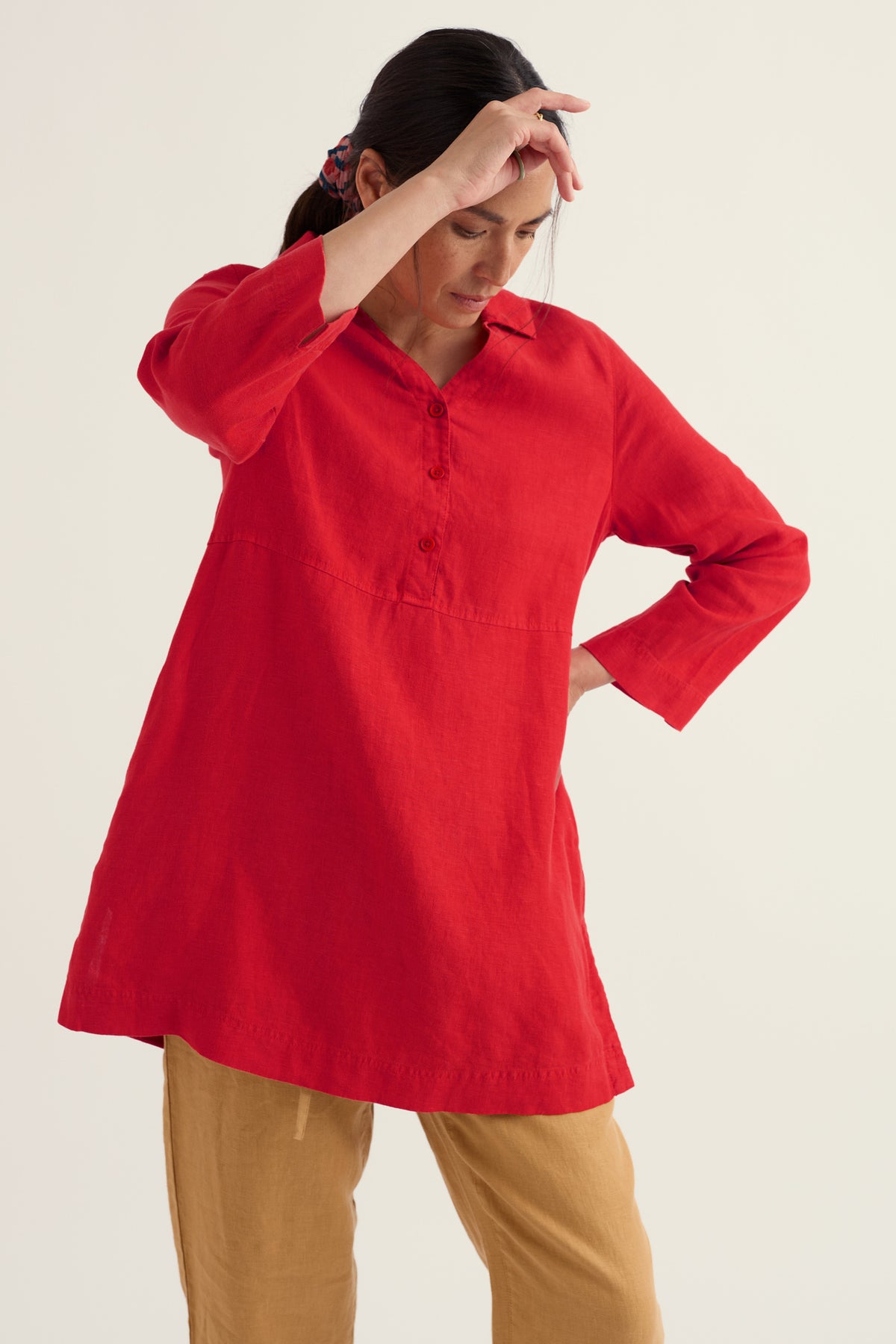 Early Sun Linen Tunic