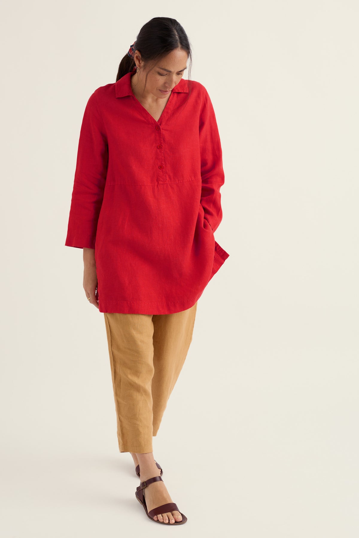 Early Sun Linen Tunic