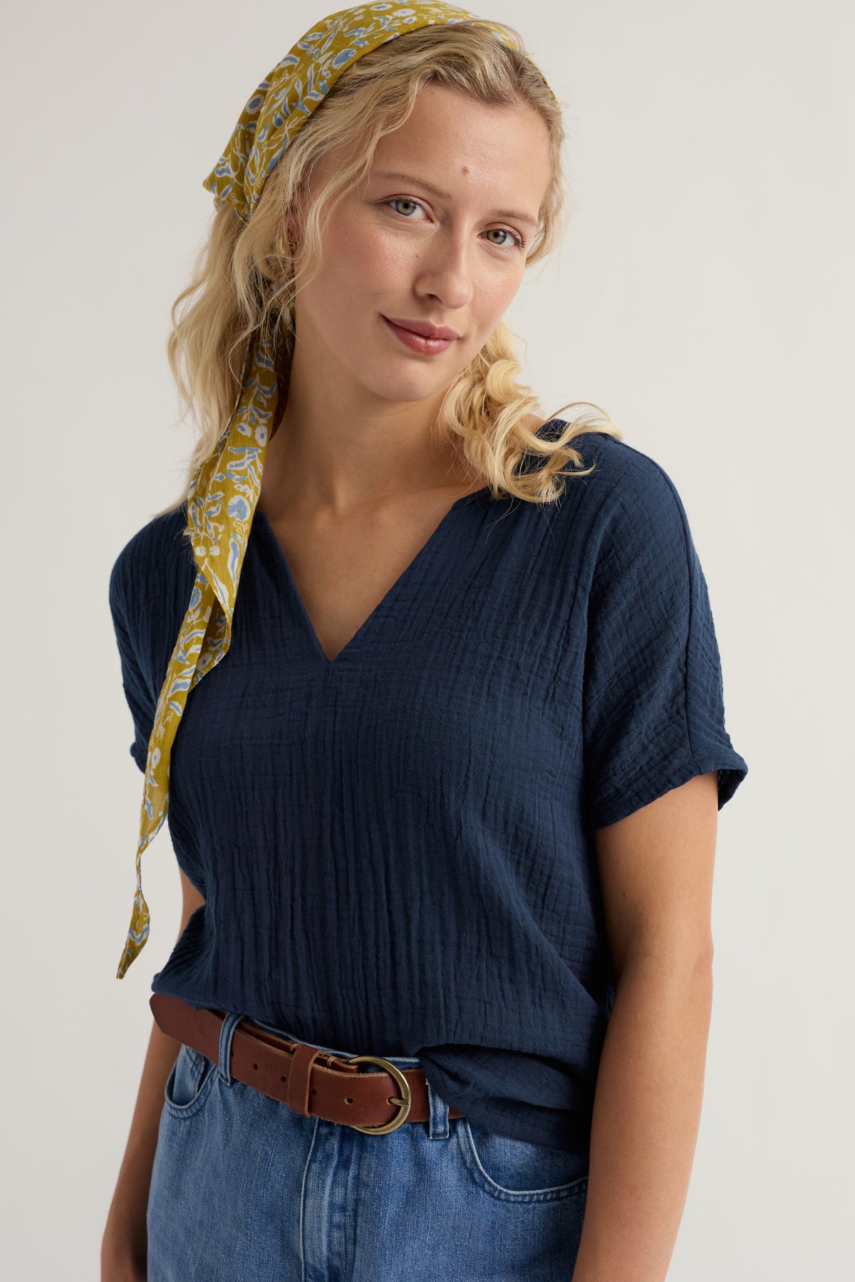 Landscape Top in GOTS-Certified Organic Cotton