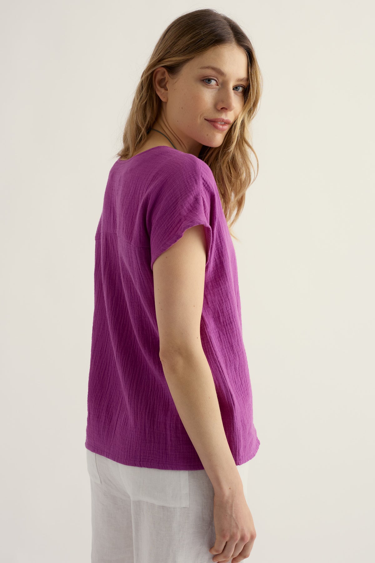 Landscape Top in GOTS-Certified Organic Cotton