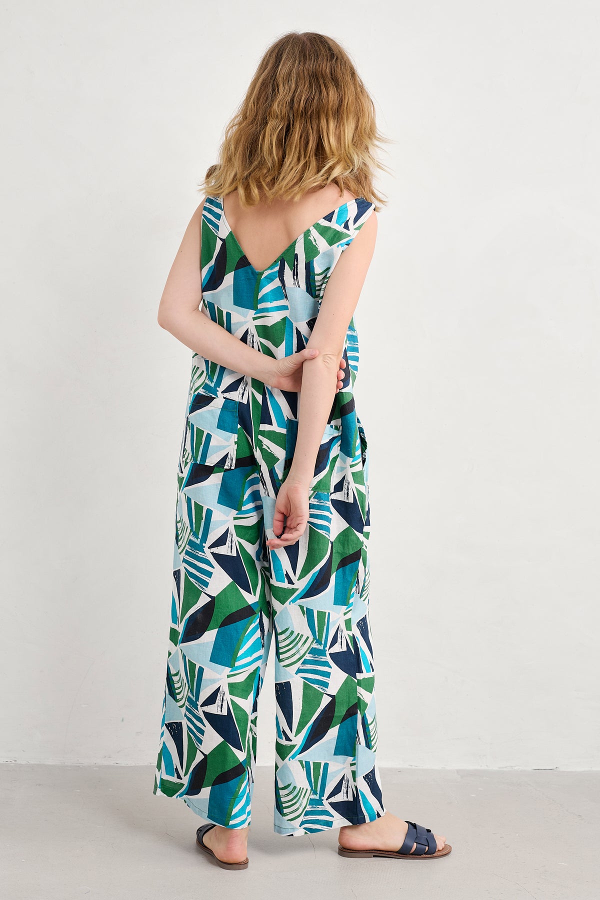 Salt Air Wide Leg Jumpsuit