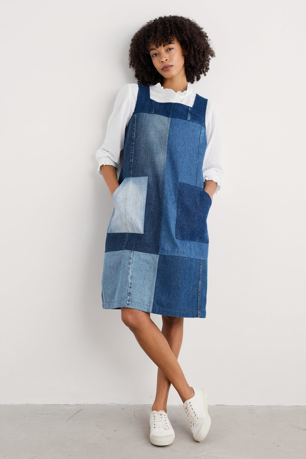 Beyond Retro Calican Pinafore Dress