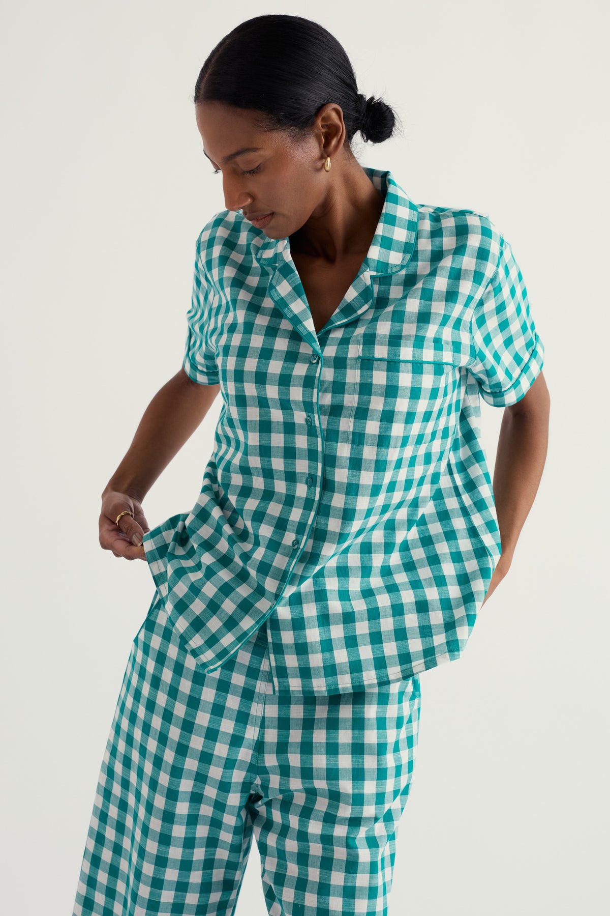 Nesting Bird Short Sleeve Pyjamas