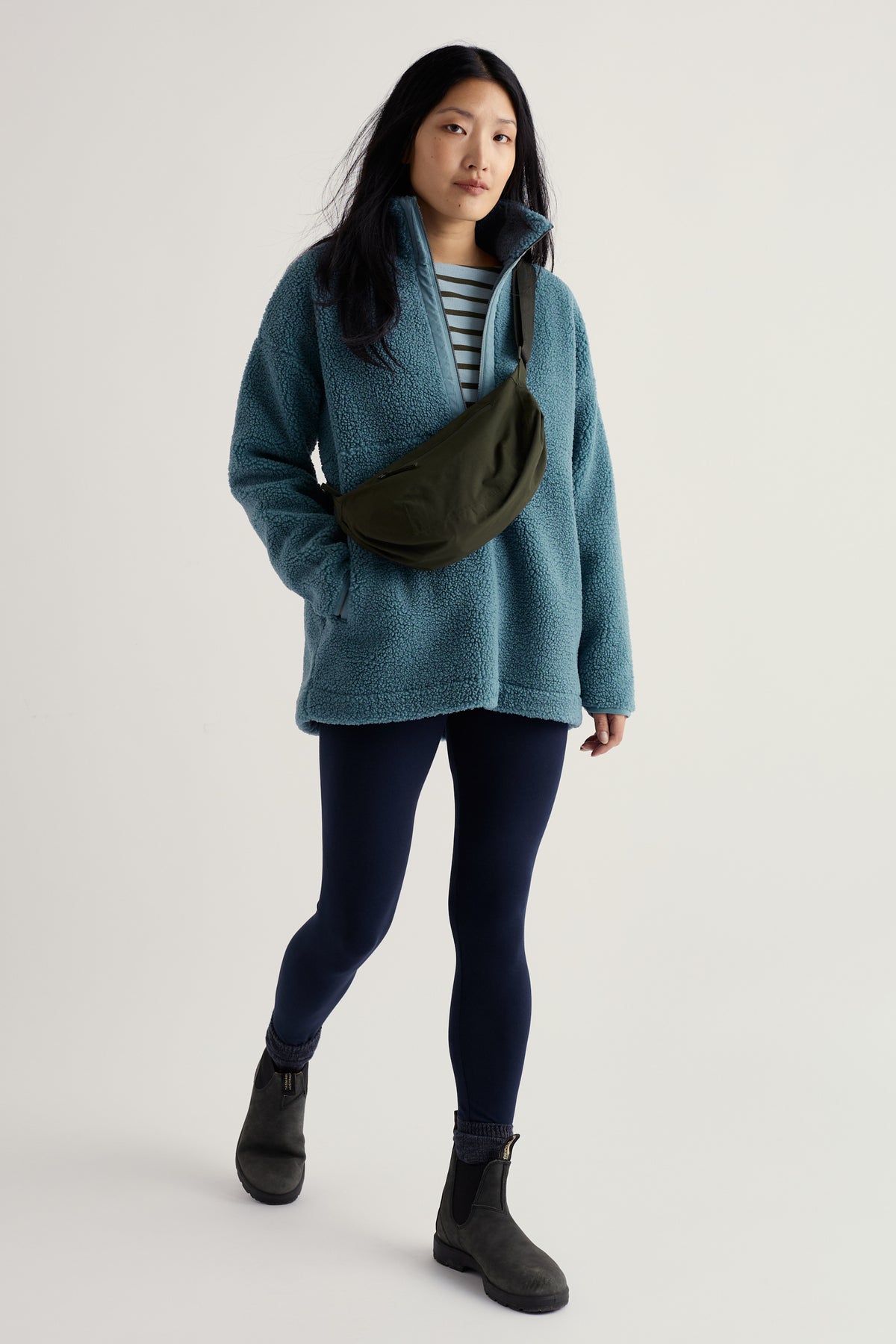 Barnaloft Quarter Zip Fleece