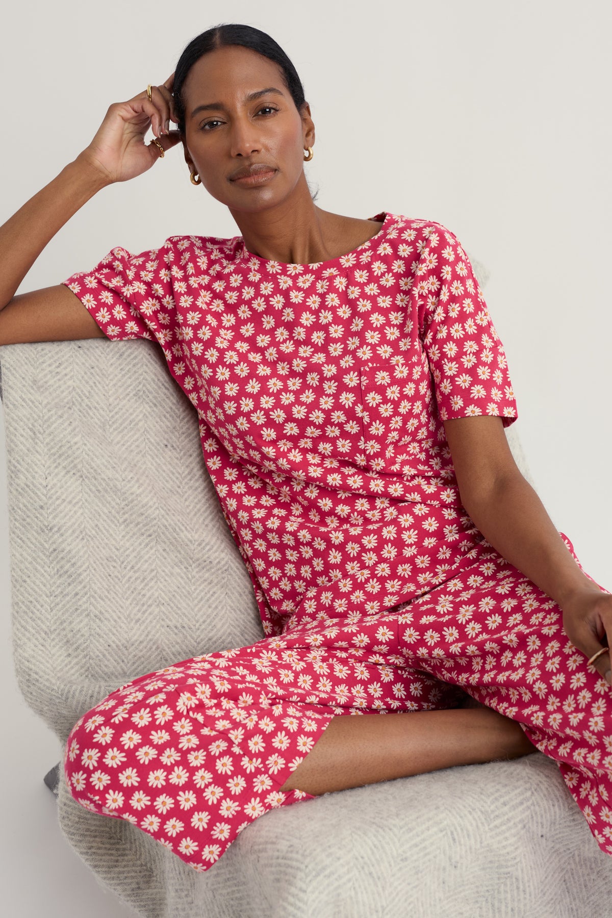 Moonlight Jersey Printed Pyjamas