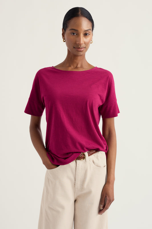 Bryher View T-Shirt in GOTS-Certified Organic Cotton