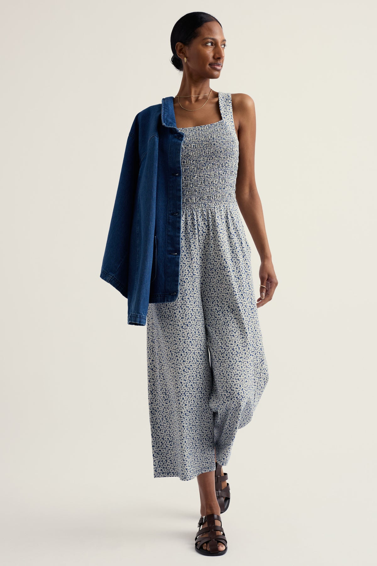 Waxwing Jersey Wide Leg Jumpsuit