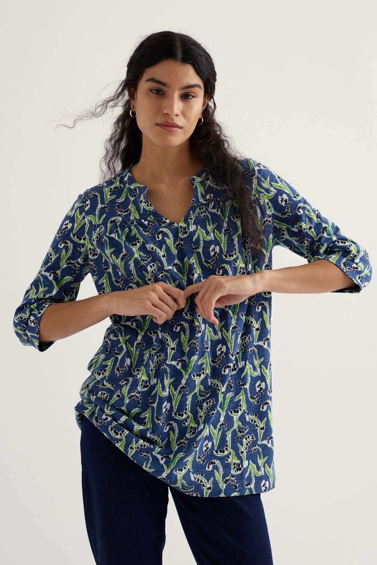 Sithney Tunic in Organic Cotton Jersey