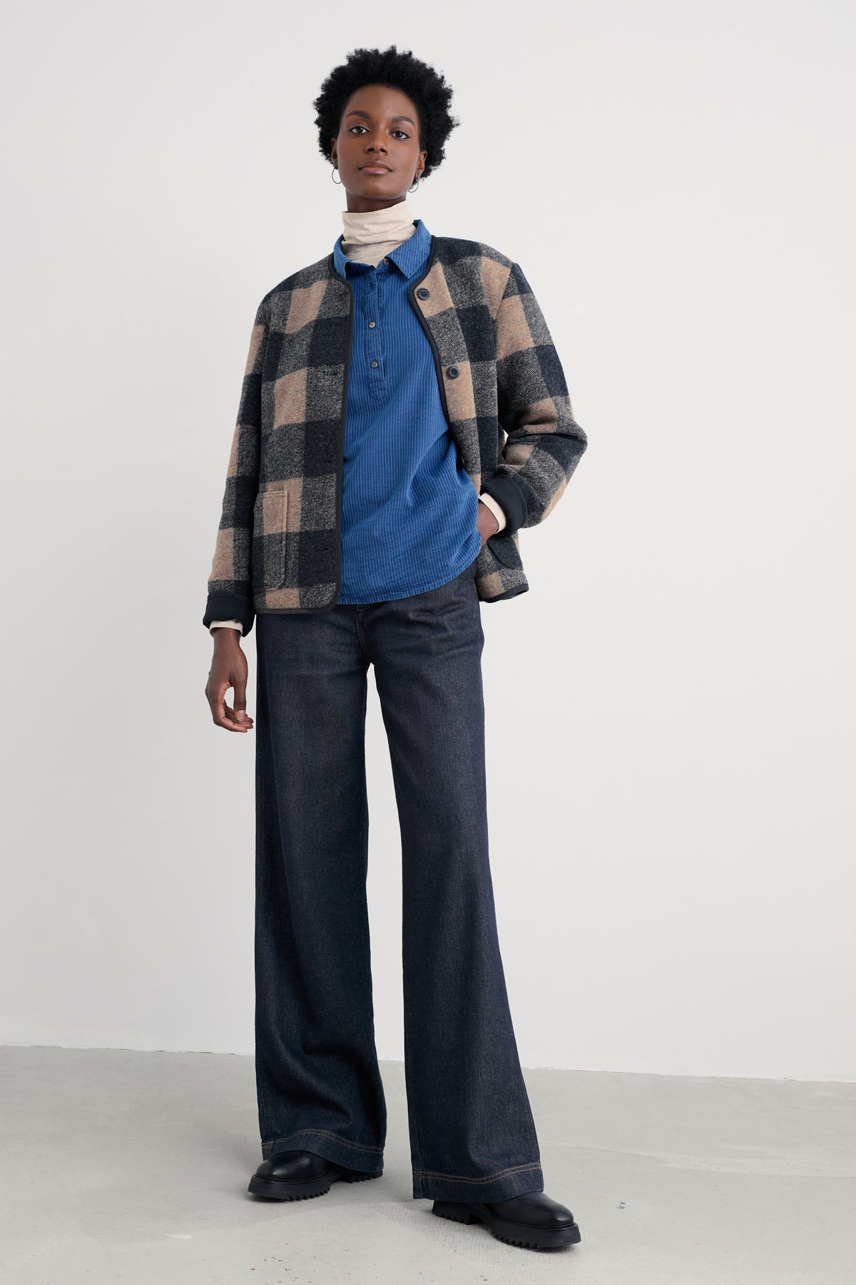 Merywen Checked Jacket