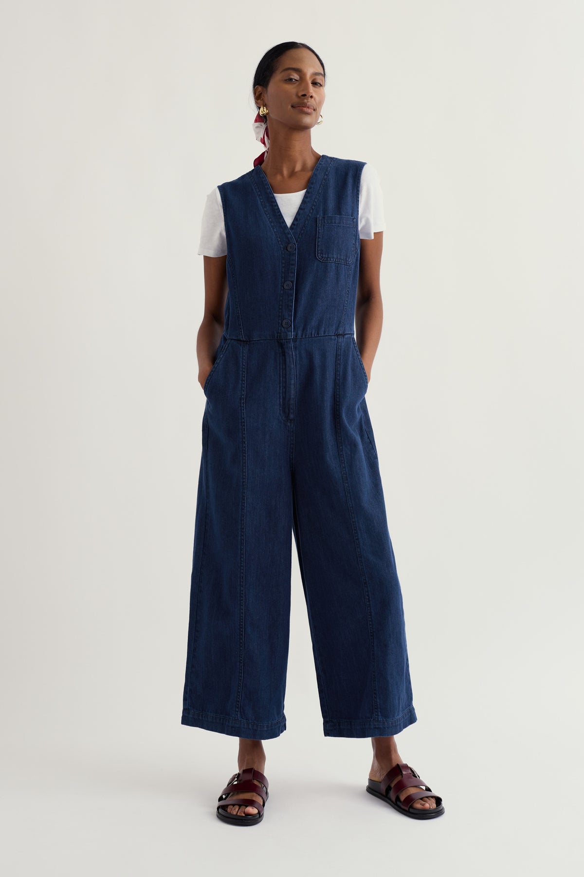 Braya Wide Leg Jumpsuit