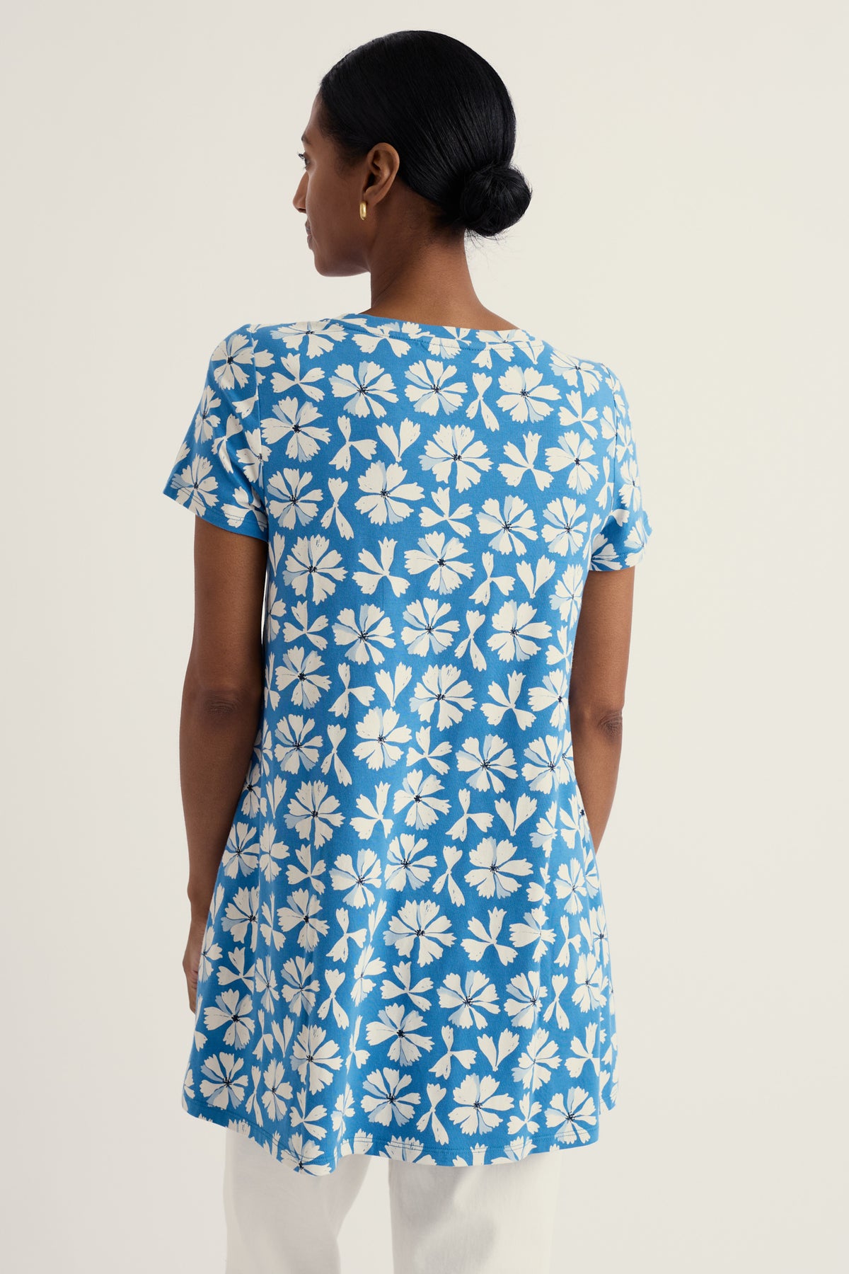 Screenprint Jersey A-Line Tunic