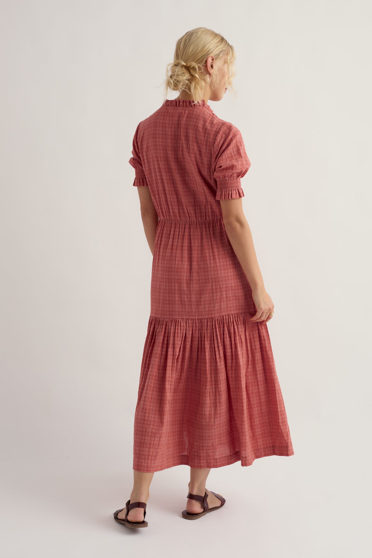 Feather Star Tiered Dress