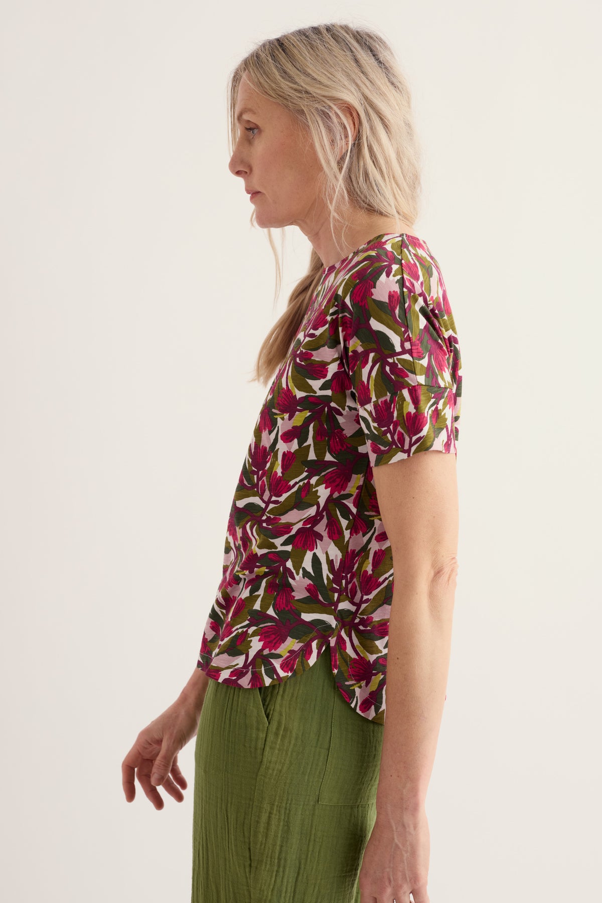 Bryher View Printed T-Shirt in GOTS Organic Cotton