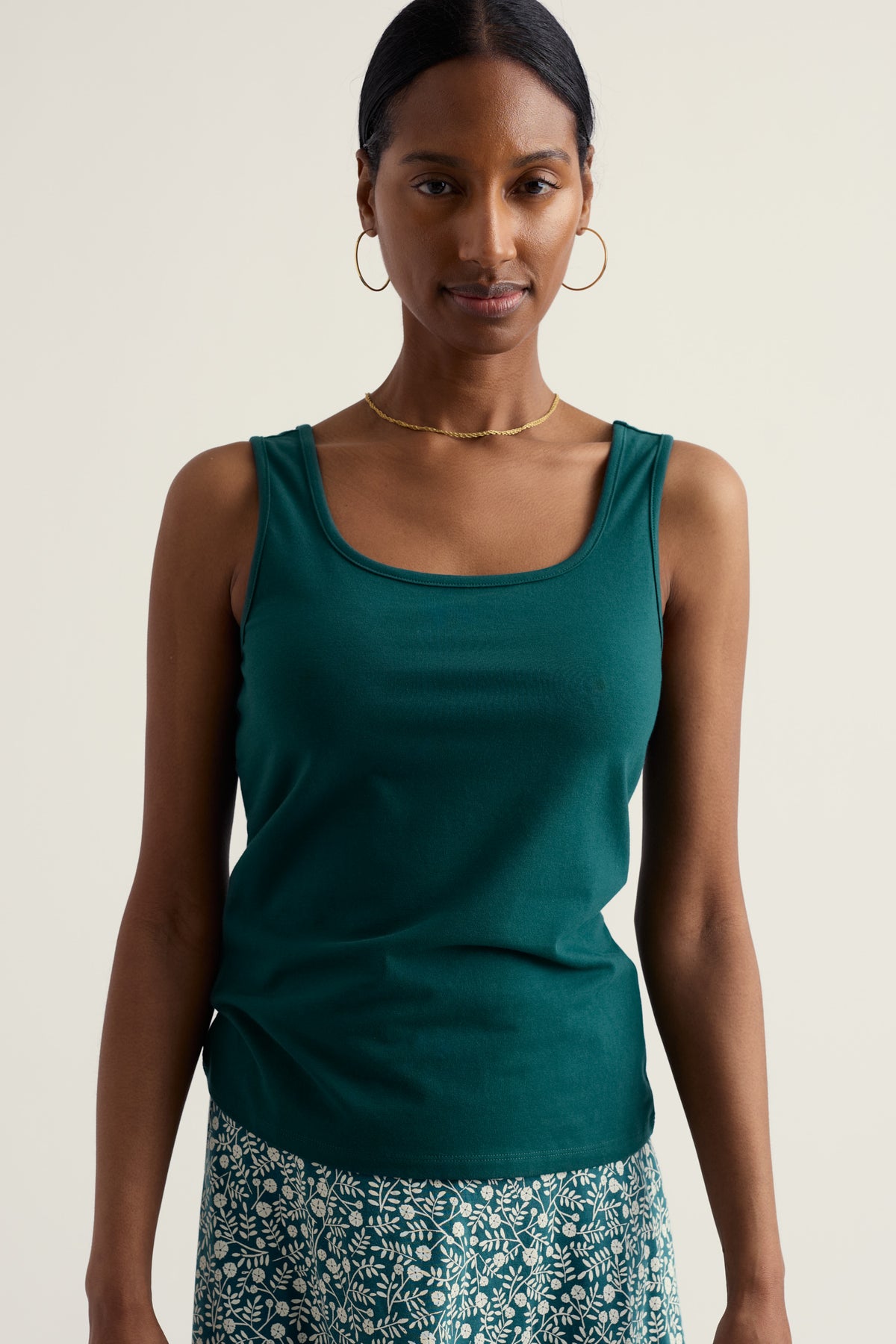 Mabe Fitted GOTS-Certified Organic Cotton Rich Vest