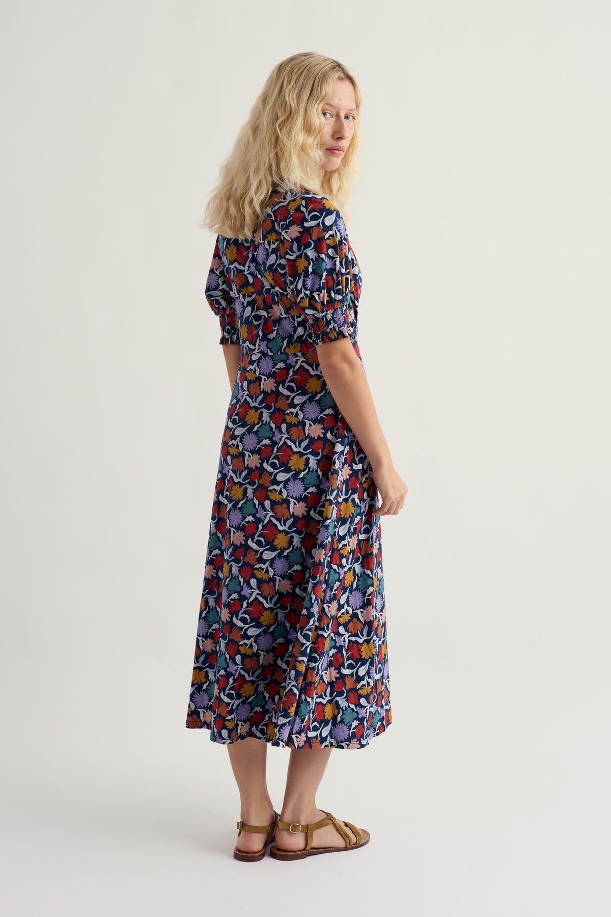 Fenil Empire Line Midi Dress