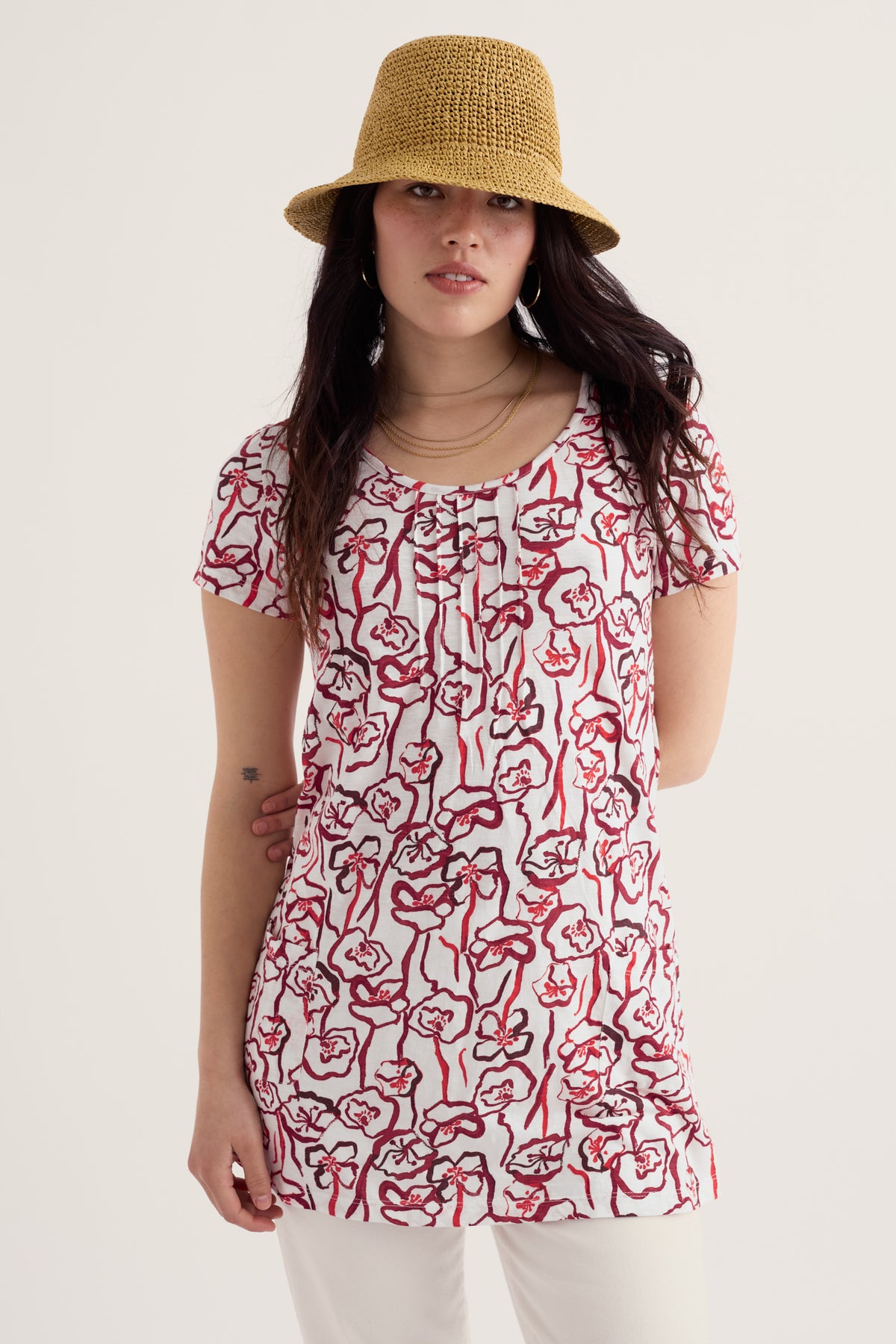 Busy Lizzy Short Sleeve Tunic
