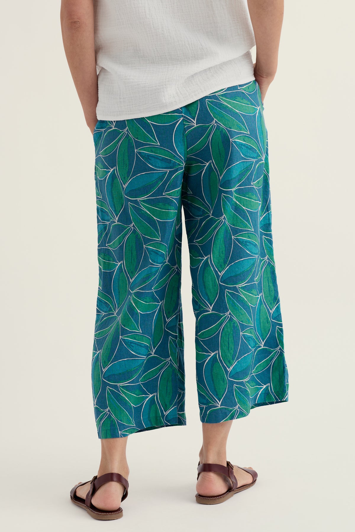 Peaceful Haven Linen Culottes