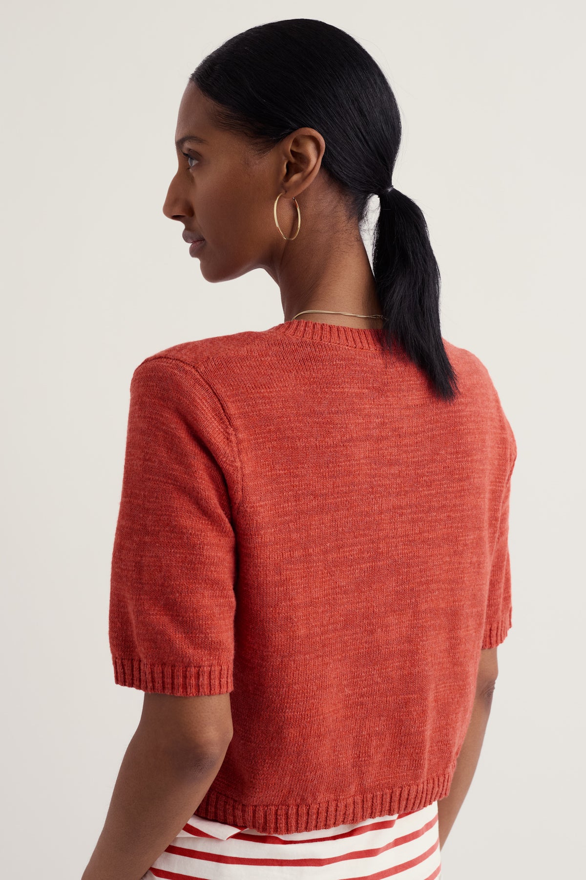 Wild Thyme Cardigan Made With Linen & Organic Cotton