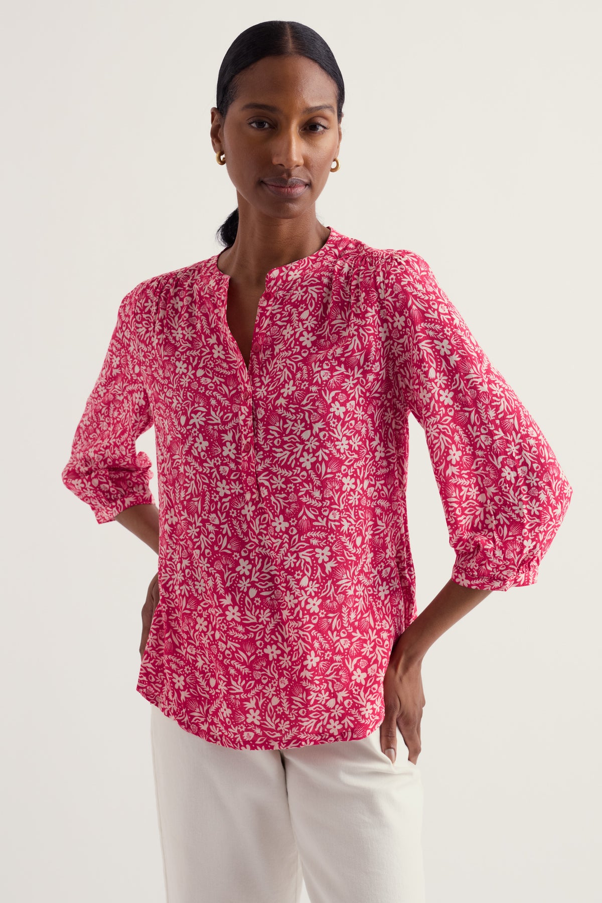 Willow Path Printed Shirt