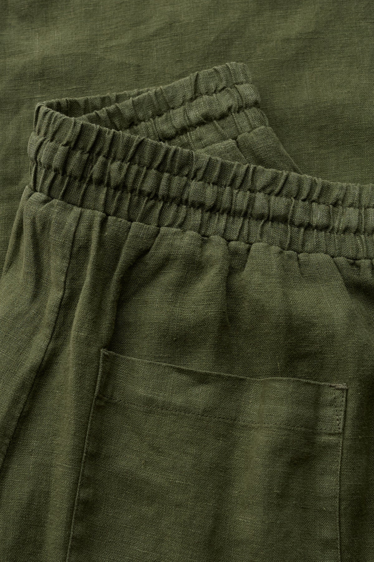 Tide Flow Wide Leg Linen Trousers