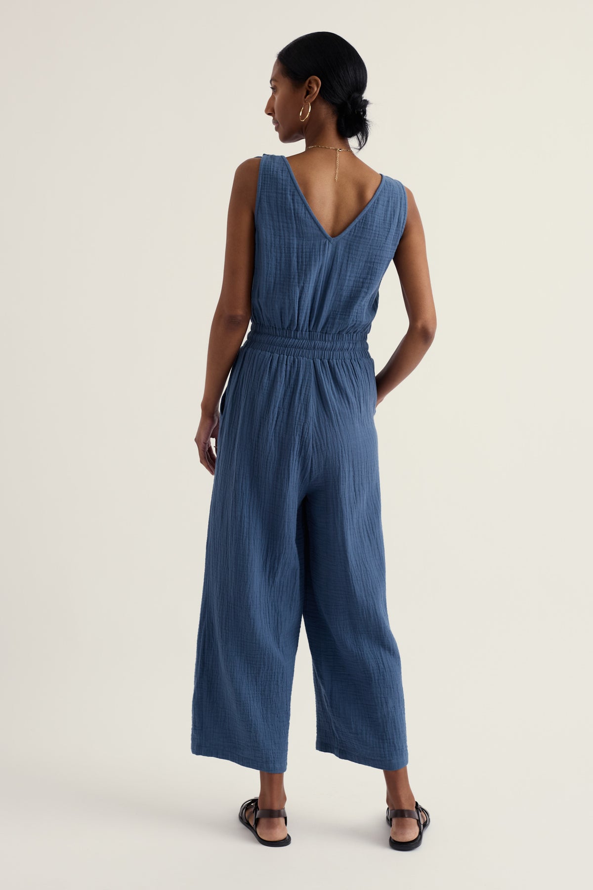 Trembetha Jumpsuit in GOTS-Certified Organic Cotton