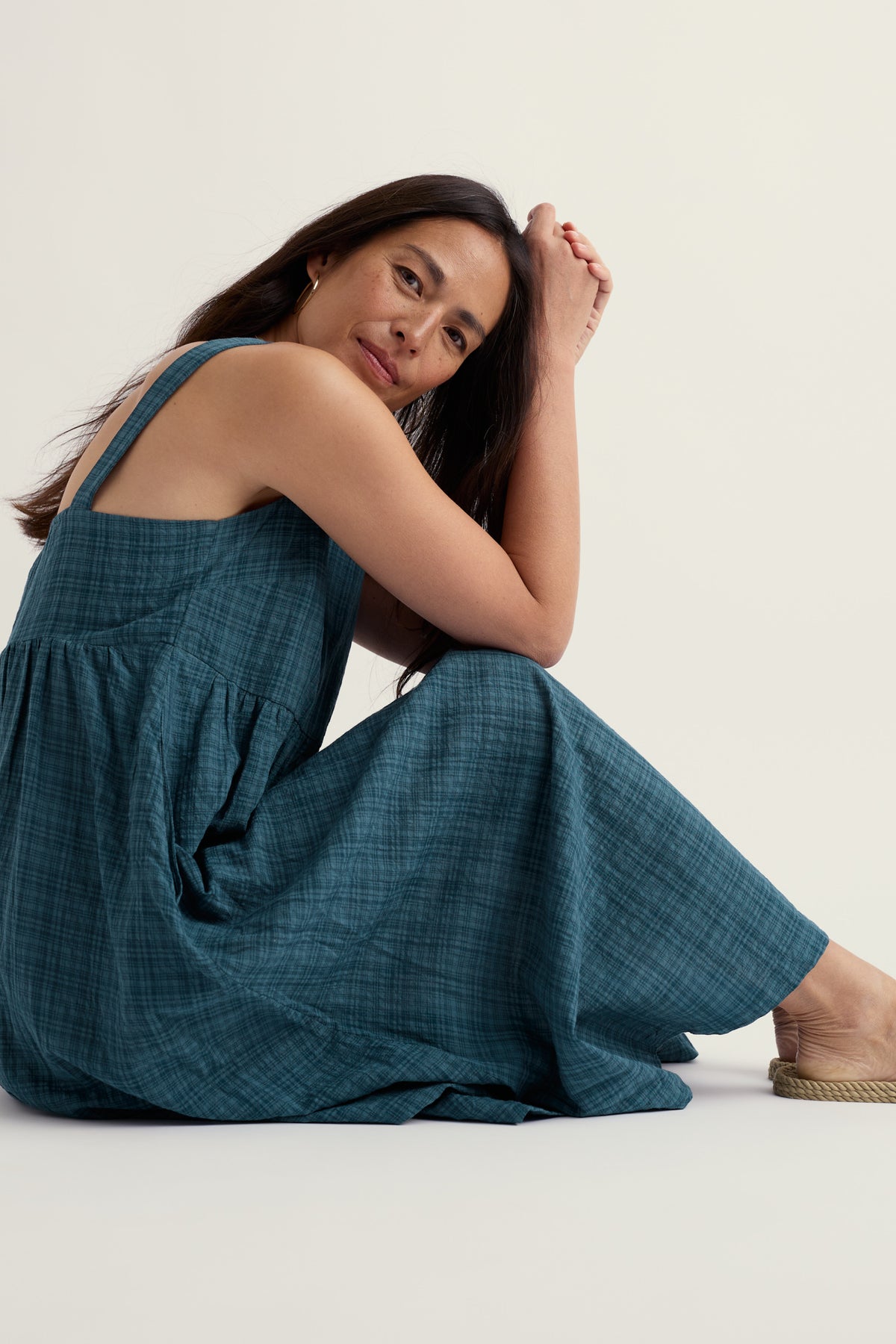 Laity Empire Line Midi Dress