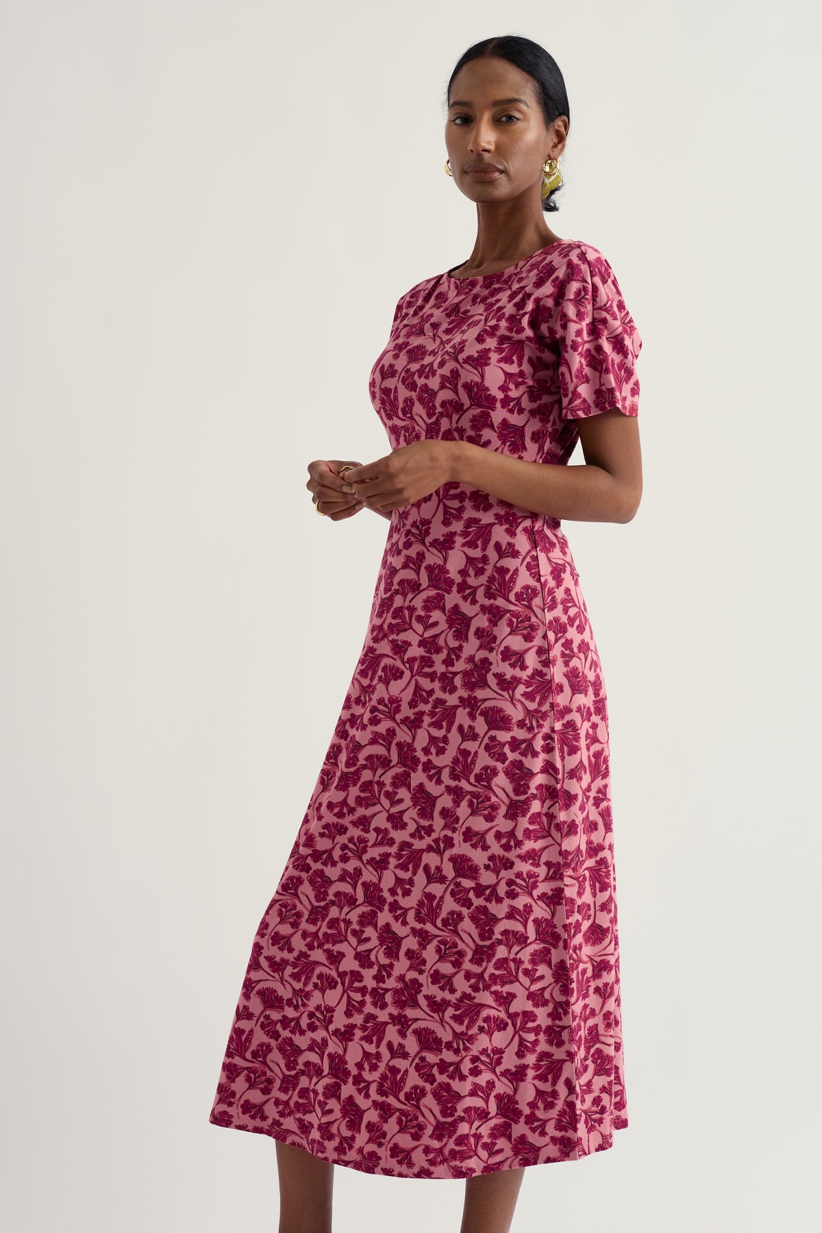 Mirva Midi Jersey Dress