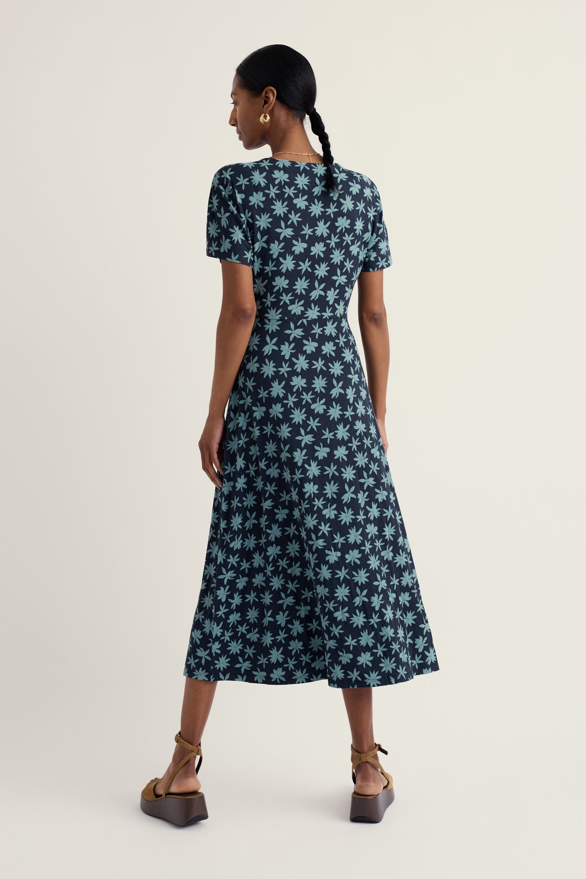 Mirva Midi Jersey Dress