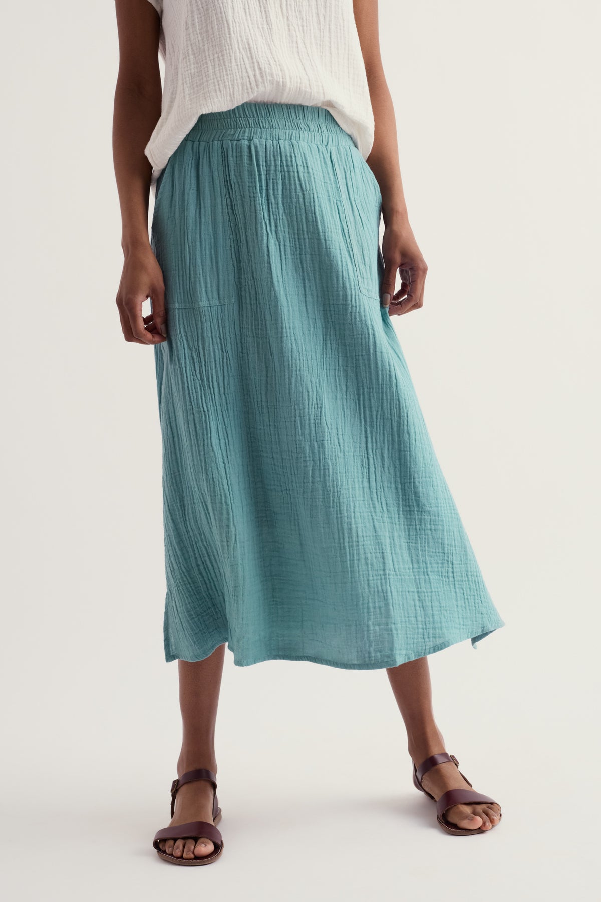 Bee Orchid Maxi Skirt