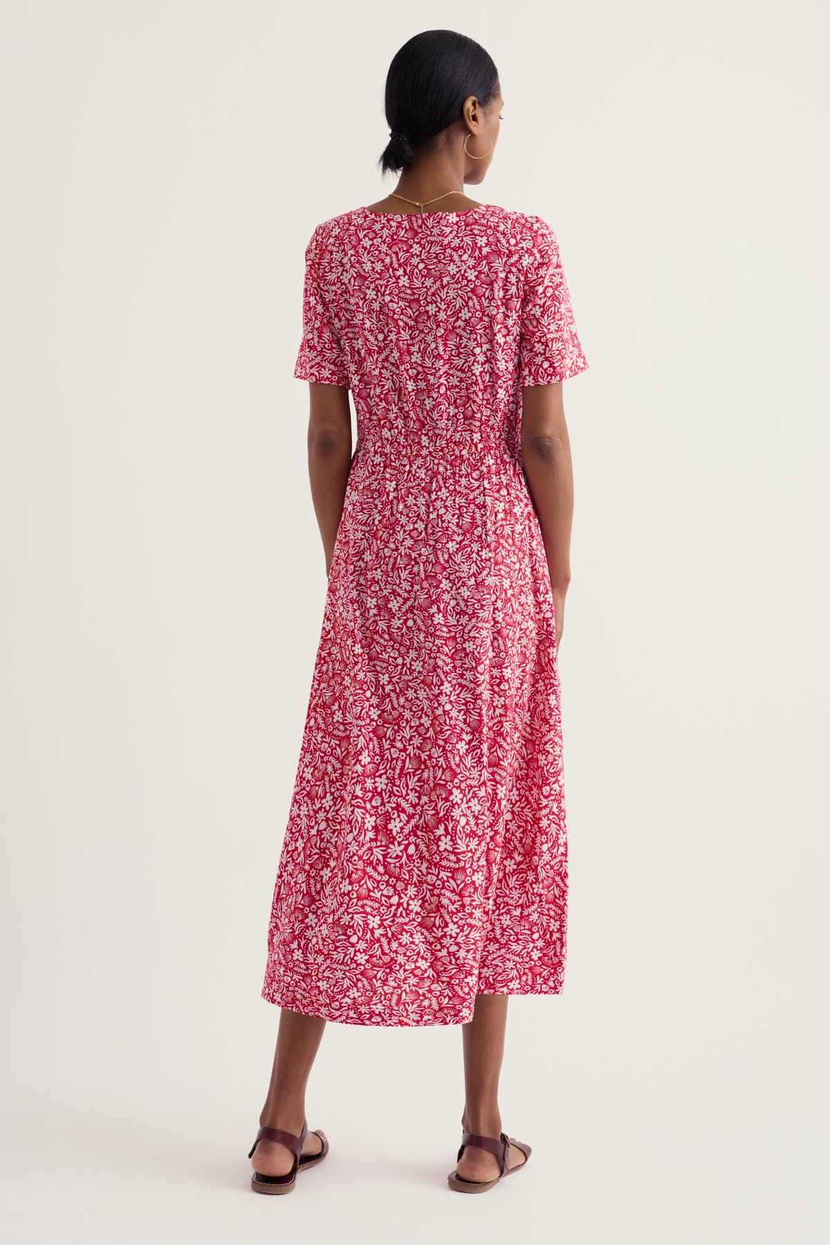 Tilly Short Sleeve Midi Dress