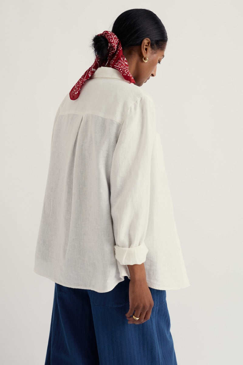 Hazel Branch Linen Shirt