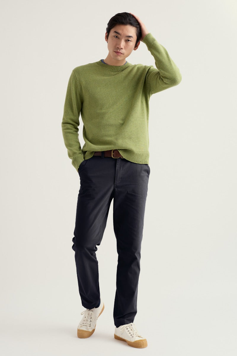 Men's Moorstone Knitted Organic Cotton Jumper