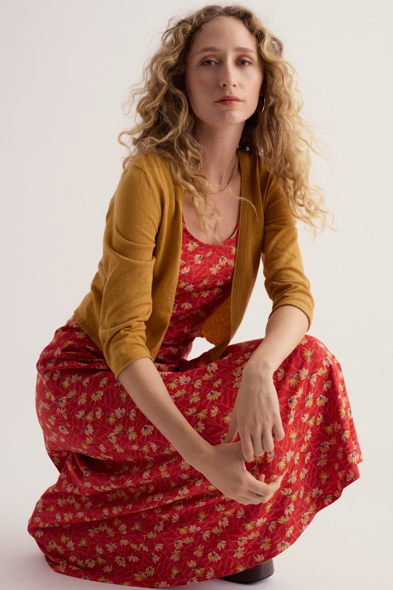 Vanessa Knitted Cardigan in GOTS-Certified Organic Cotton